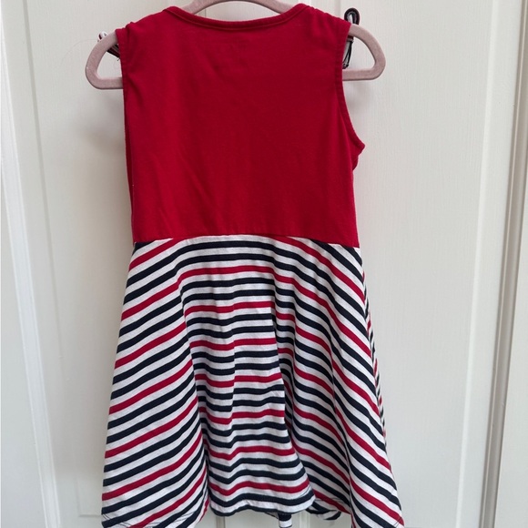 The Children's Place 4T Girls Patriotic Heart Sequin 4th of July Patriotic Dress - Picture 6 of 6
